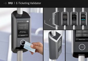 Der E-Ticket Validator für berührungsloses Abrechnen verhindert Schwarzfahren und den Kauf eines falschen Tickets. (Bild: congatec AG)