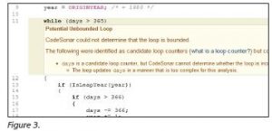  Vereinfachte Version des Codes mit dem Infinite Loop Bug (Bild: GrammaTech Inc.)